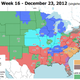 Illustration for article titled Which TV Market Is Getting Screwed This Sunday? An Analysis Of Week 16 NFL Viewing Maps